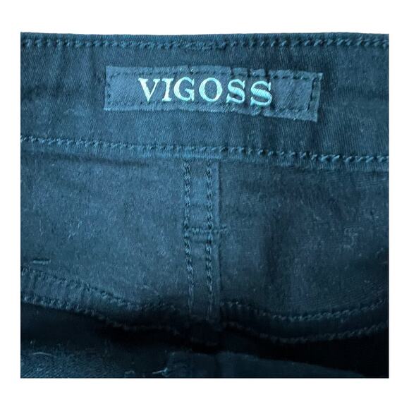 Vigoss Mid Rise Marley Short sz 31 Black Cut Off Womens - Picture 3 of 6